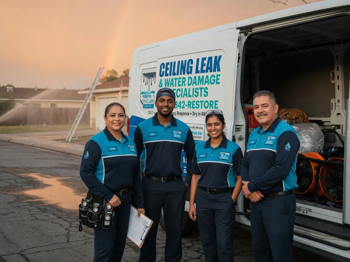 Ceiling Leak Cleanup company in Abbot, ME